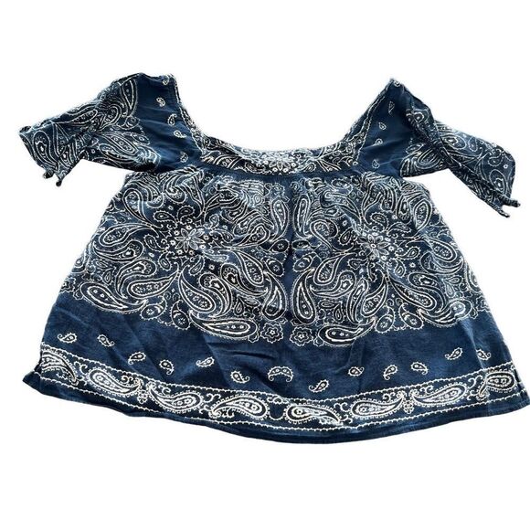 Ralph Lauren Cotton Floral Women's Slit Sleeve - Picture 1 of 7